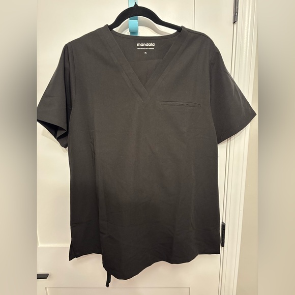 Mandala Scrubs Set Black XL - Picture 1 of 2